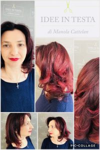 Scopri di più sull'articolo Colore con balayage rosso ciliegia